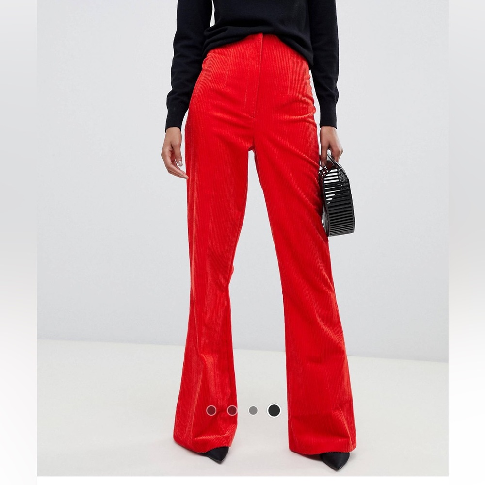 ASOS Tall Corduroy Kickflare Pants